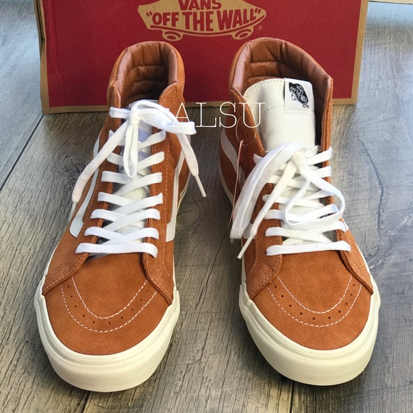 VANS SK8-HI Reissue Retro Sport Glazedginger Men’s - Picture 6 of 8